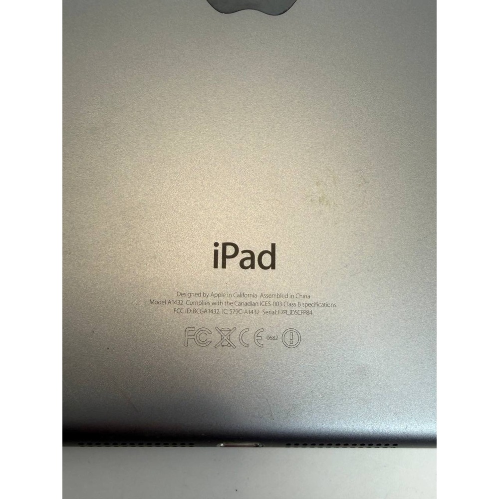 Apple iPad Mini 1st Gen A1432 Space Gray Wi-Fi 16GB For Parts or Repair - Picture 4 of 8